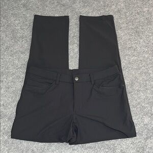 Men’s Lululemon ABC Classic-Fit Trousers in Charcoal Grey